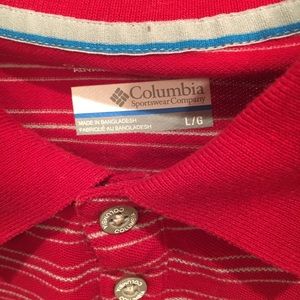 Red Striped Polo